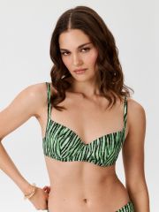 493943 Infinity Lingerie Бюстгальтер черно-зеленый