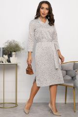 П13753-19М LT Collection Платье бежевый