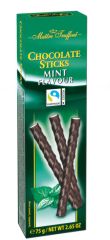 Шоколадные палочки Maitre Truffout ( мята ) 75 гр