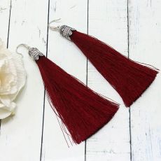 Серьги-кисти