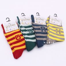 Носки из акриловой шерсти с буквами колледжа Harry potter, набор из 4 шт.