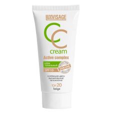 031071 LuxVisage. Крем тональный СС-creamActive complex SPF 10, тон 20 Beige