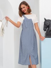 547159 CHARUTTI Платье Голубой