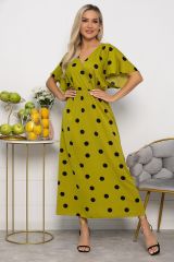540726 LT Collection Платье оливковый