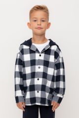 CROCKID Рубашка КР 302681 индиго, клетка виши