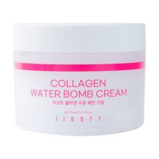 Jigott Крем для лица увлажняющий с коллагеном / Collagen Water Bomb Cream, 150 мл