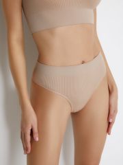 БOmD_S Wafle 2142-01SS String Alto, PA Omsa Трусы Beige (Бежевый)