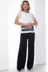 К9041 LT Collection Костюм чёрно-белый