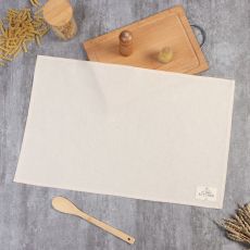 Полотенце «Этель» ECO, молочное, 40×68/+-2 см, 70% хлопок, 30% лён, 190 г/м²