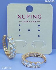Серьги диаметр 2.2см Xuping