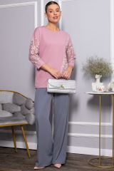 LT Collection Джемпер Б14439-48М розовый