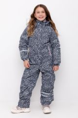 CROCKID Комбинезон ВК 60098/н/6 ГР голубовато-серый, леопард