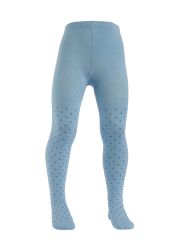 Omsa Колготки OMSA kids Collant 12Р31-2 школа горох (точка) Blu Сhiaro (Голубой)