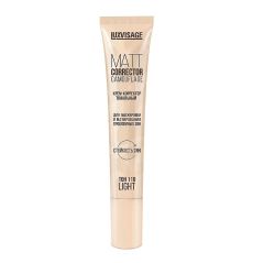 033951 Luxvisage. Корректор для лица тональный MATT CORRECTOR CAMOUFLAGE для маскировки и матирования проблемных зон, тон 110 LIGHT