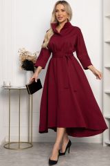LT Collection Платье П14299-16М бордовый