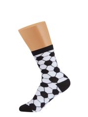 Omsa Носки OMSA kids Calzino 21S12 (Мячи) Nero/Bianco (Черный)