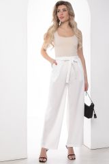 Б10020 LT Collection Брюки белый