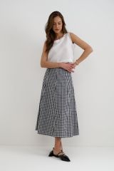 538244 RISE Юбка Черный, белый
