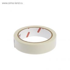 3564108 Лента малярная ТУНДРА, самоклеящаяся, бумажная основа, 120 мкм, 24 мм x 25 м
