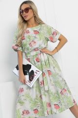 516433 LT Collection Платье бежевый