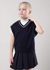 904117ха CLEVER Жилет т.синий