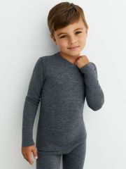 Omsa Лонгслив OMSA kids 431 3D Лонгслив для мальчика «Термо» Grigio (Серый)