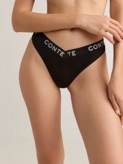 COMFY LINLBR 2991 Conte elegant Трусы black-silver