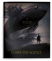 Тетрадь 48 л. Информатика А5 кл. скреп. LOREX DEMONS INSIDE мел. карт. запечатка форзаца, фольга