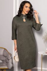 LT Collection Платье П14557-18М хаки