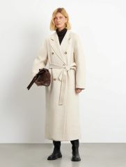 Двубортное пальто из шерсти и кашемира, R118/matica
