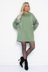 LT Collection Платье П14230-5М оливковый