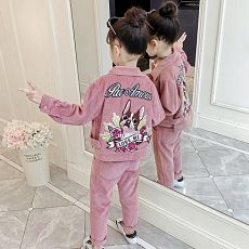 Весенний костюм для девочек, 2 цвета