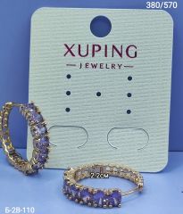 Серьги диаметр 2.2см Xuping