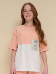 GFT4318/1 PELICAN Футболка Персиковый
