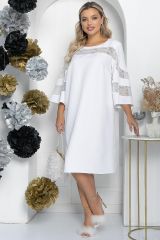 П11702 Платье LADY TAIGA Белый