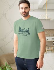 543946 VILATTE Футболка св.оливковый_outdoor