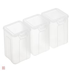 Набор контейнеров для специй Sugar&Spice Honey 3шт х 0,2л, пластик