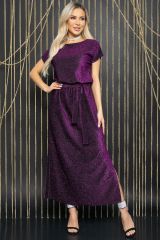 П12035 LT Collection Платье пурпурный