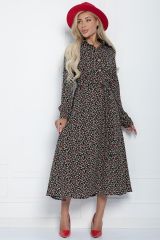 П11069 LT Collection Платье черный
