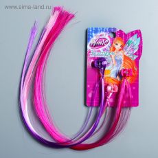 4171275 Цветные пряди, WINX, 3 шт искусственный волос