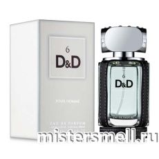 Восточная щедрость - D&D 6 Pour Homme, 100 ml