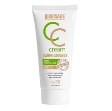 031072 LuxVisage. Крем тональный СС-cream Active complex SPF 10, тон 30 Natural