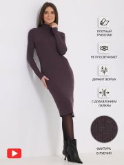 325580 Апрель Платье бордовый