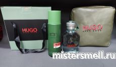 Подарочный набор духи ЛЮКС качества + дезодорант Hugo For Men