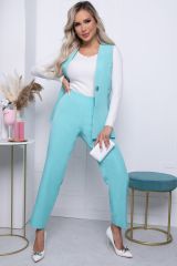 313076 LT Collection Брюки бирюзовый