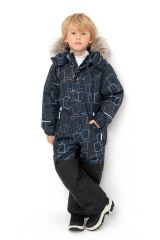 CROCKID Комбинезон ВК 60120/н/9 ГР индиго, кубики