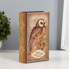 Сейф-книга дерево кожзам 