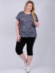 526544 Malina Костюм серый/чёрный