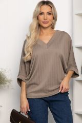 Б14245-12М LT Collection Джемпер коричневый