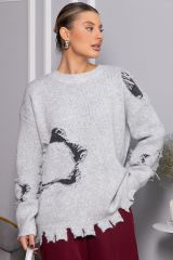 LT Collection Свитер Б14562-13М серый